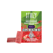 STIIIZY Sour Strawberry Star Gummies 100mg