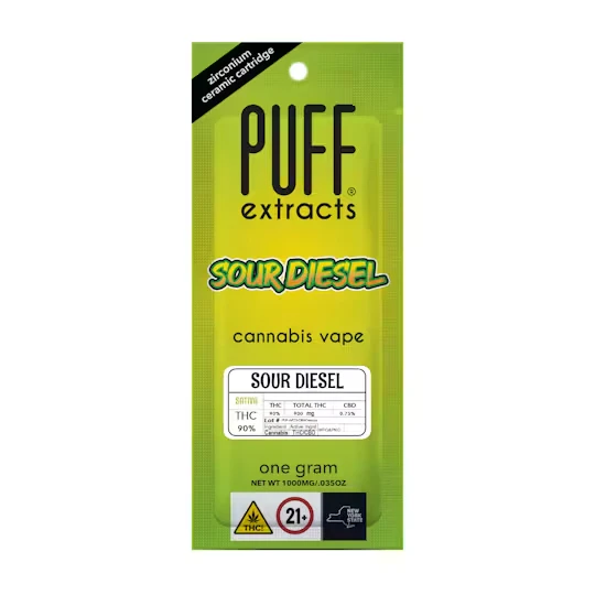 PUFF - PUFF - Sour Diesel - 1g 510 Cart Main Image