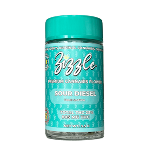 ZIZZLE - Sour Diesel 3.5g Flower Jar | Zizzle