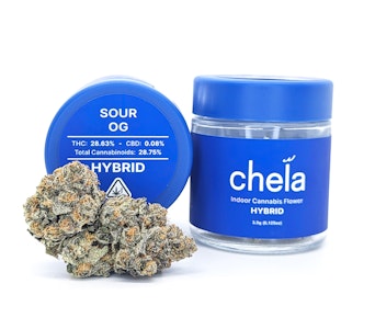 Chela - Sour OG | 3.5g Jar | Chela