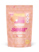 Ayrloom UP - Sour Peach Hibiscus Gummies - 1:1:1 THC:CBD:CBG - 100mg