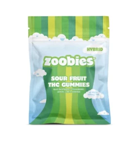 ZOOBIES - Sour Hybrid 10pk 100mg
