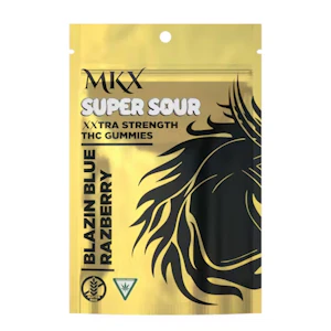 MKX - MKX - SUPER SOUR Blue Razz Gummies 200MG (10x20MG)