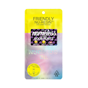 Friendly Brand x Nameless - 1g Nu-Cured Resin 510 Cartridge (Sour Runtz-Hybrid)