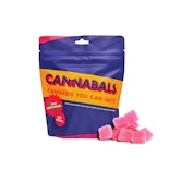 Cannabals | Sour Apple Gummies 10x10mg - 100mg THC - Sativa - a6