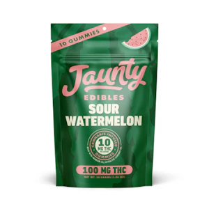Jaunty - Jaunty - Sour Watermelon - (2:1 CBD:THC) 100mg