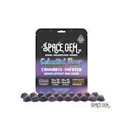 SPACE GEM | MINI GEMS INDICA 1:1 THC/CBN - 20PK | EDIBLE | 50MG