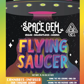 Space Gem - 1ct. 100 mg Infused Gummy - Flying Saucer Sour Tangerine
