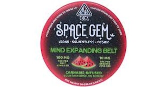 SPACE GEM | WATERMELON BELTS - 10PK | EDIBLE | 100MG