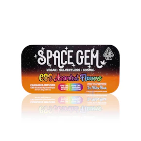 SPACE GEM - Edible - CBD:THC - 1:1 - Space Drops - 50MG