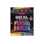 Space Gem - Sour Tangerine Flying Saucer 100mg - Cut to Dose