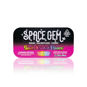 SPACE GEM - Edible - Sweet Space Drops - Gummies - 10-Pack - 100MG 