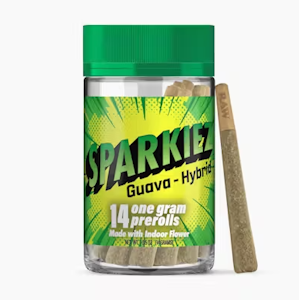 SPARKIEZ - Sparkiez Guava Preroll Pack 14pk (H) 14g