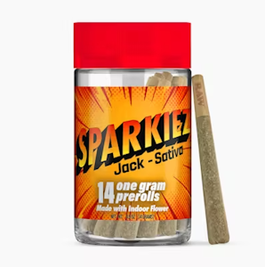 SPARKIEZ - SPARKIEZ | SATIVA - 14PK | PREROLLS | 14G