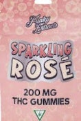 Funky Extracts | Sparkling Rose | THC Gummies | 200mg