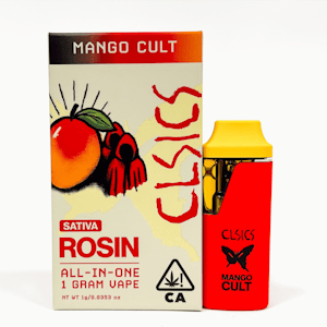 CLSICS - CLSICS | Mango Cult | Live Rosin All In One | [1g] | Sativa