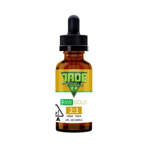 Jade Nectar - Jade Nectar Raw Gold 2:1 A:Thca (C) Tincture 1fl oz