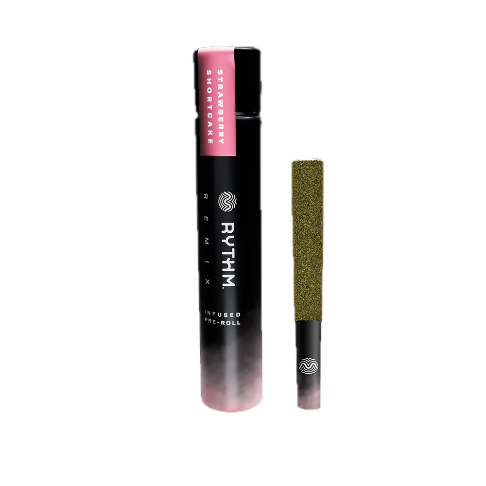RYTHM - Strawberry Shortcake Infused Preroll 1g Main Image
