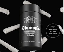 Heavy Hitters | Permanent Marker | Diamond Infused Prerolls | 0.5g x 5pk | Indica