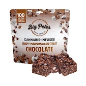 Big Pete's Chocolate Crispy Marshmallow Treat (I) Edibles 100mg