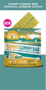 Minny Grown - Minny Grown- 50 MG THC - St. Croix Sunrise Tropical Yummy Bar