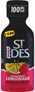 St. Ide's - [St. Ides] 4oz THC Shot - 100mg - Strawberry Lemonade (H)