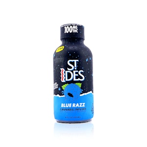 ST.IDES - St Ides - 4oz 100mg THC Shot - Blue Razz