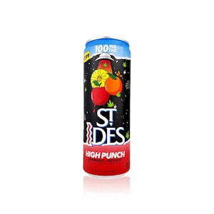 ST.IDES - ST IDES - Drink - High Punch - Fruit Punch - 12oz - 100MG