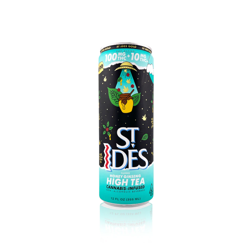 ST IDES - ST IDES - Drink - Honey Ginseng - THCv - High Tea - 12oz - 100MG Main Image
