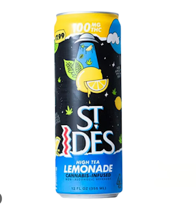 ST.IDES - ST IDES 100mg Lemonade High Tea Beverage 12oz