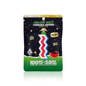 ST IDES - Edible - Melon Melt - CBG - Gummy - 100MG