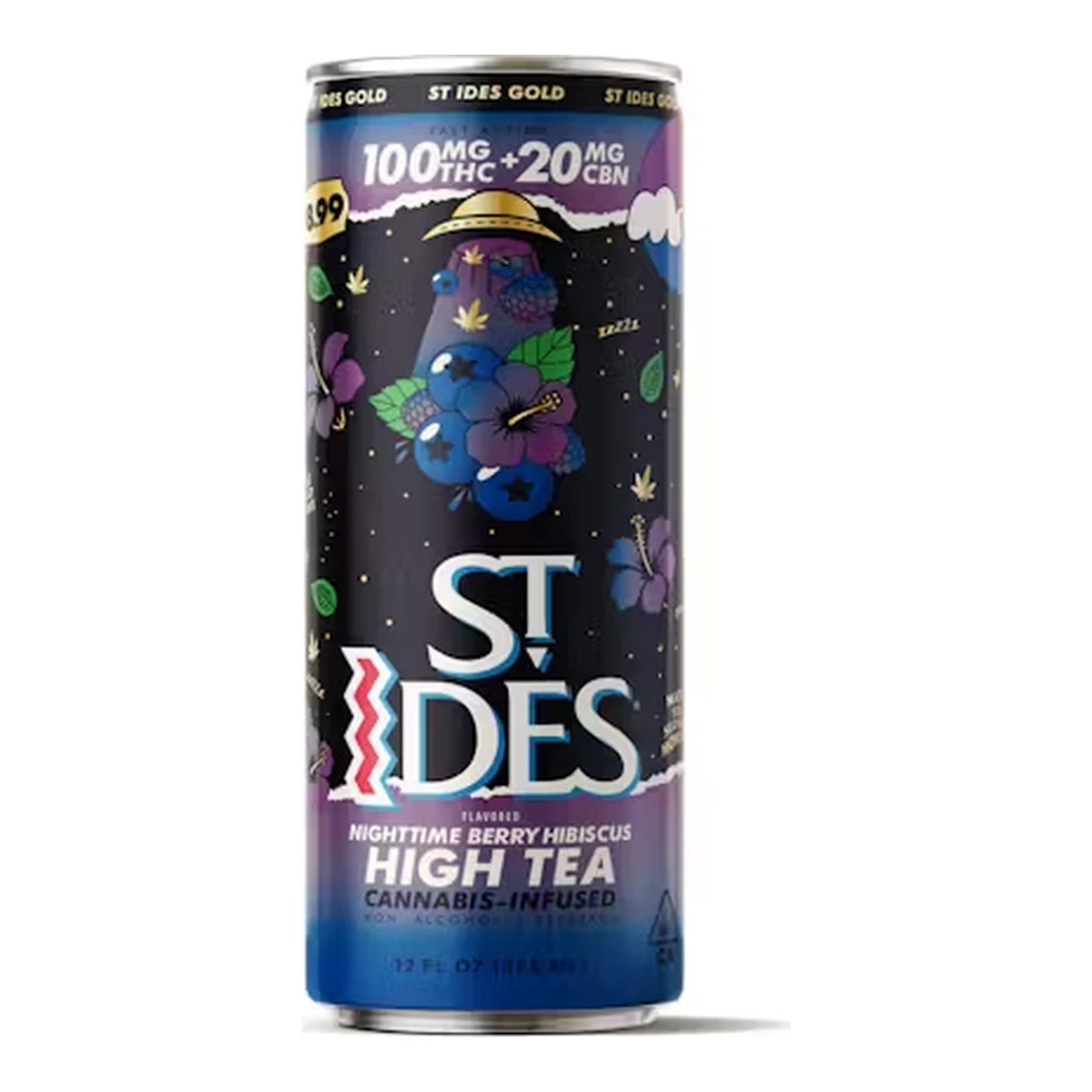 ST IDES - St. Ides | Nighttime Berry Hibiscus | 5:1 THC:CBN High Tea | 100mg Main Image
