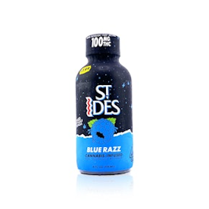 ST.IDES - ST IDES | BLUE RAZ SHOT | BEVERAGE | 100MG