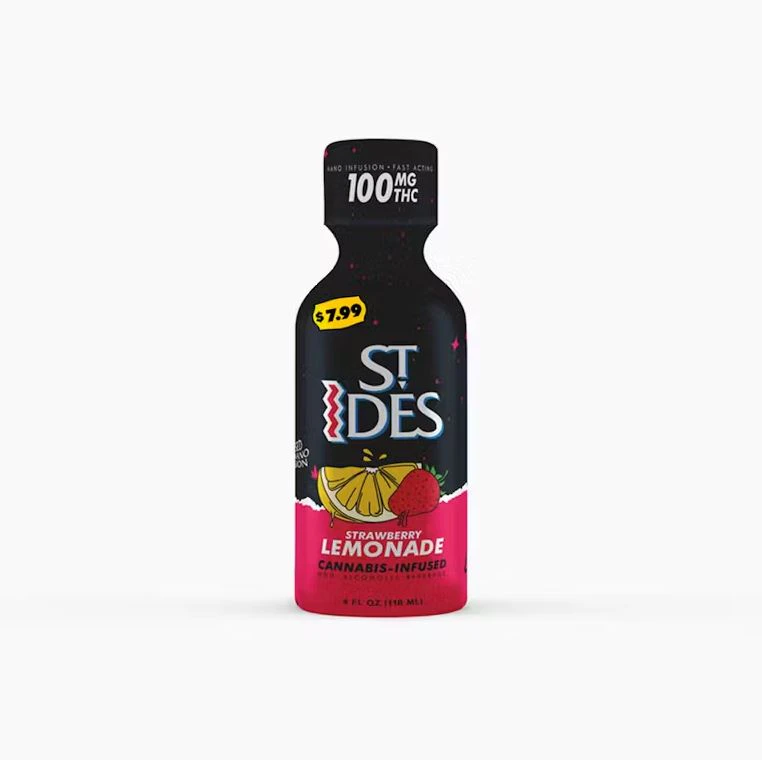 ST IDES - St. Ides - Hybrid - Strawberry Lemonade - THC Shot - (100mg) Main Image