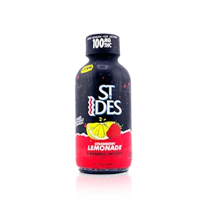 ST IDES - ST IDES - Drink - Strawberry Lemonade - 4oz Shot - 100MG