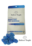 Shattered Thoughts | (200MG THC / 100MG CBN) Nighttime | Lullaby Burst