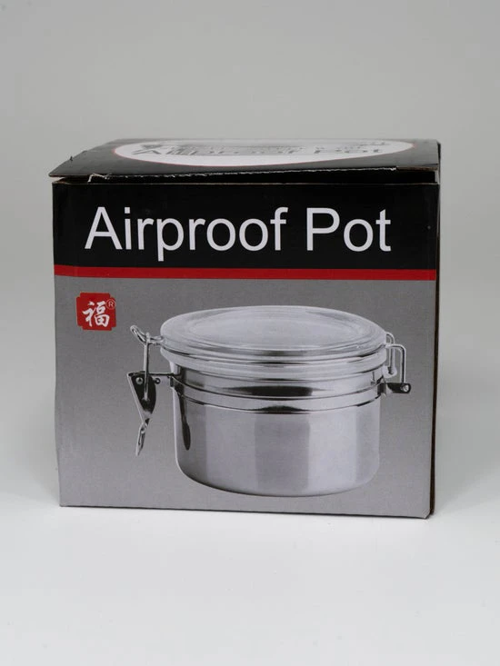 Airproof pot - Airproof Pot | Stash Jar | Stainless steel | 1ct Main Image