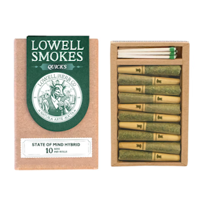 LOWELL HERB CO - State of Mind - Premium Pre-roll - 10pk 3.5g