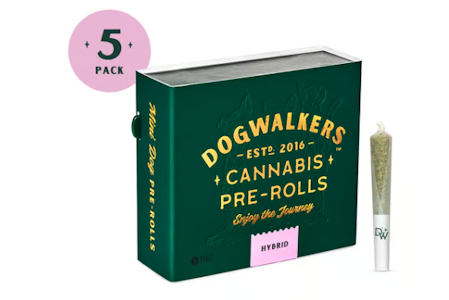 DOGWALKERS - Apple Cobbler 5pk Prerolls - 1.75g