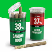 Sticks Oregon Strawberries 5pk Infused Pre-Roll .05g