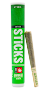 Sticks Oregon Strawberries Single Infused Pre-Roll 1g
