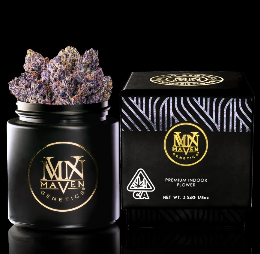 Marijuana Maven - Maven - Sticky Grapes - 3.5g Flower Main Image