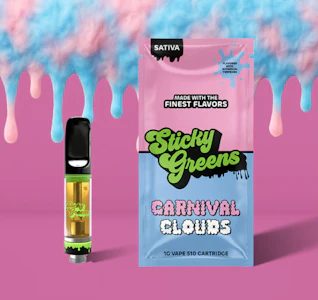 Sticky Greens - Carnival Clouds Cartridge - 1g