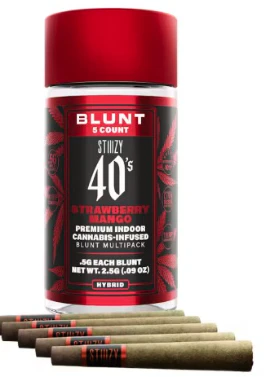 STIIIZY - STIIIZY - Blunt 40's - Strawberry Mango - 5pk - (H) 2.5g Main Image