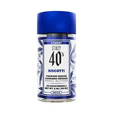 STIIIZY - Stiiizy 40's  - Biscotti - 2.5G 5pk Main Image