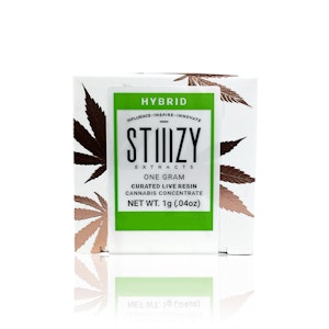 STIIIZY - STIIIZY - Concentrate - Blueberry Gelato - Curated Live Resin - 1G
