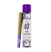 STIIIZY 40's Purple Punch Infused Preroll (I) 1g
