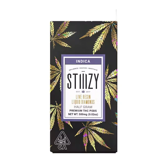 STIIIZY - Stiiizy Tahoe OG Live Resin Liquid Diamonds Cart (I) 0.5g Main Image