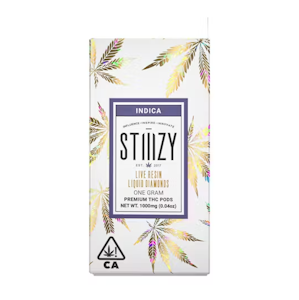 STIIIZY - Stiiizy Tahoe OG Live Resin Liquid Diamonds Cart (I) 1g