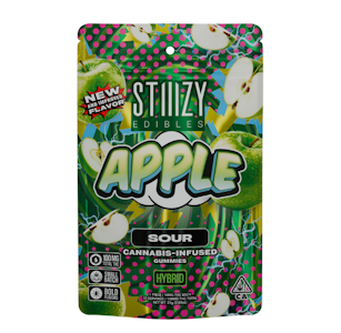 STIIIZY - STIIIZY Sour Apple Gummies 100mg